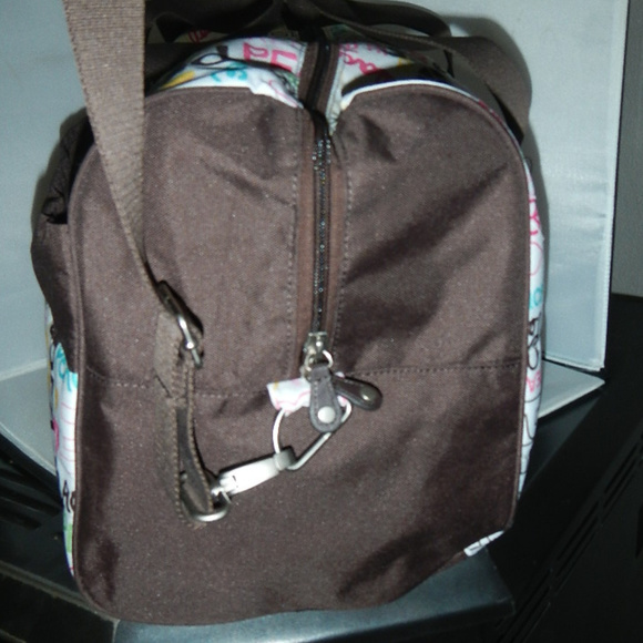 PB TEEN Pottery Barn "PEACE Duffel Bag - Picture 4 of 8